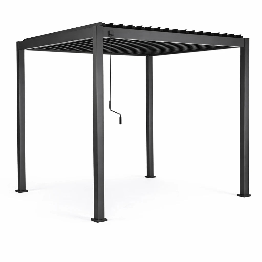 Pergola Bioclimatica Palmas 3x4 m in Alluminio – Tetto con Lamelle Orientabili