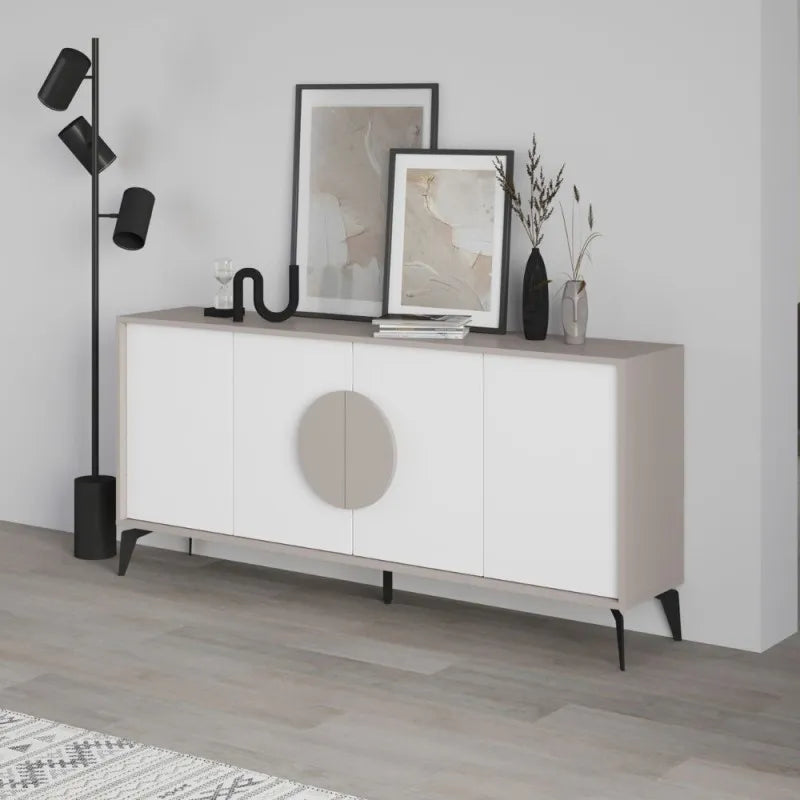 Madia Sun – 4 Ante con Gambe in Metallo Nero