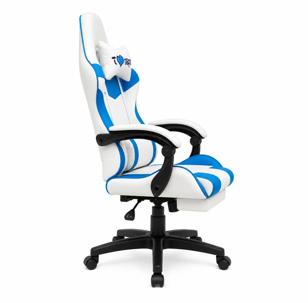 Poltrona Gaming Napoli ergonomica reclinabile con poggiapiedi estraibile