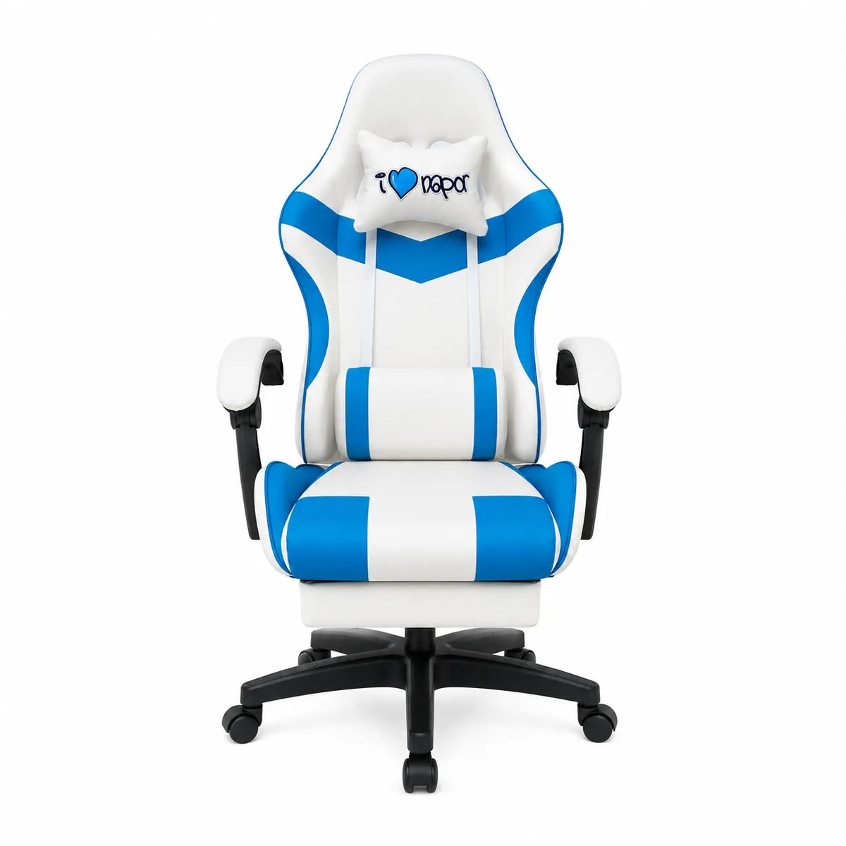 Poltrona Gaming Napoli ergonomica reclinabile con poggiapiedi estraibile