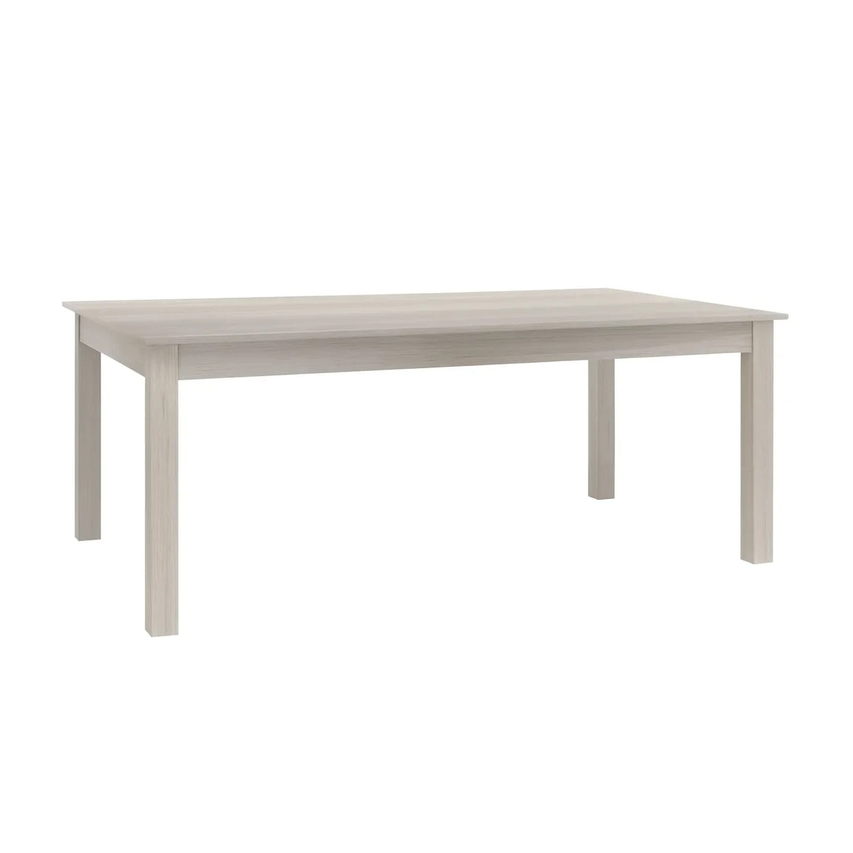 Tavolo allungabile quercia bianca da 160 a 200 cm con apertura laterale