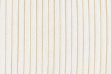 Sedia Camilla in tessuto e velluto beige con base in metallo nero, venduta in set da 2 sedie.