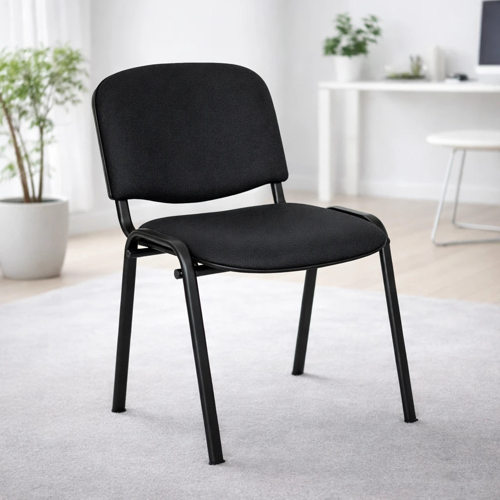 Sedia Venere in Tessuto con Struttura in Metallo – Poltroncina Elegante per Casa e Ufficio