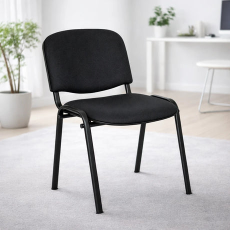 Venus Fabric Chair with Metal Frame – Elegant Armchair for Home and Office