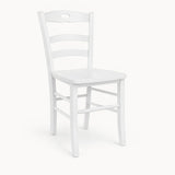 Sedia Loris - Set da 2 - in Legno Massello di Faggio – Stile Classico per Sala da Pranzo o Ristorante