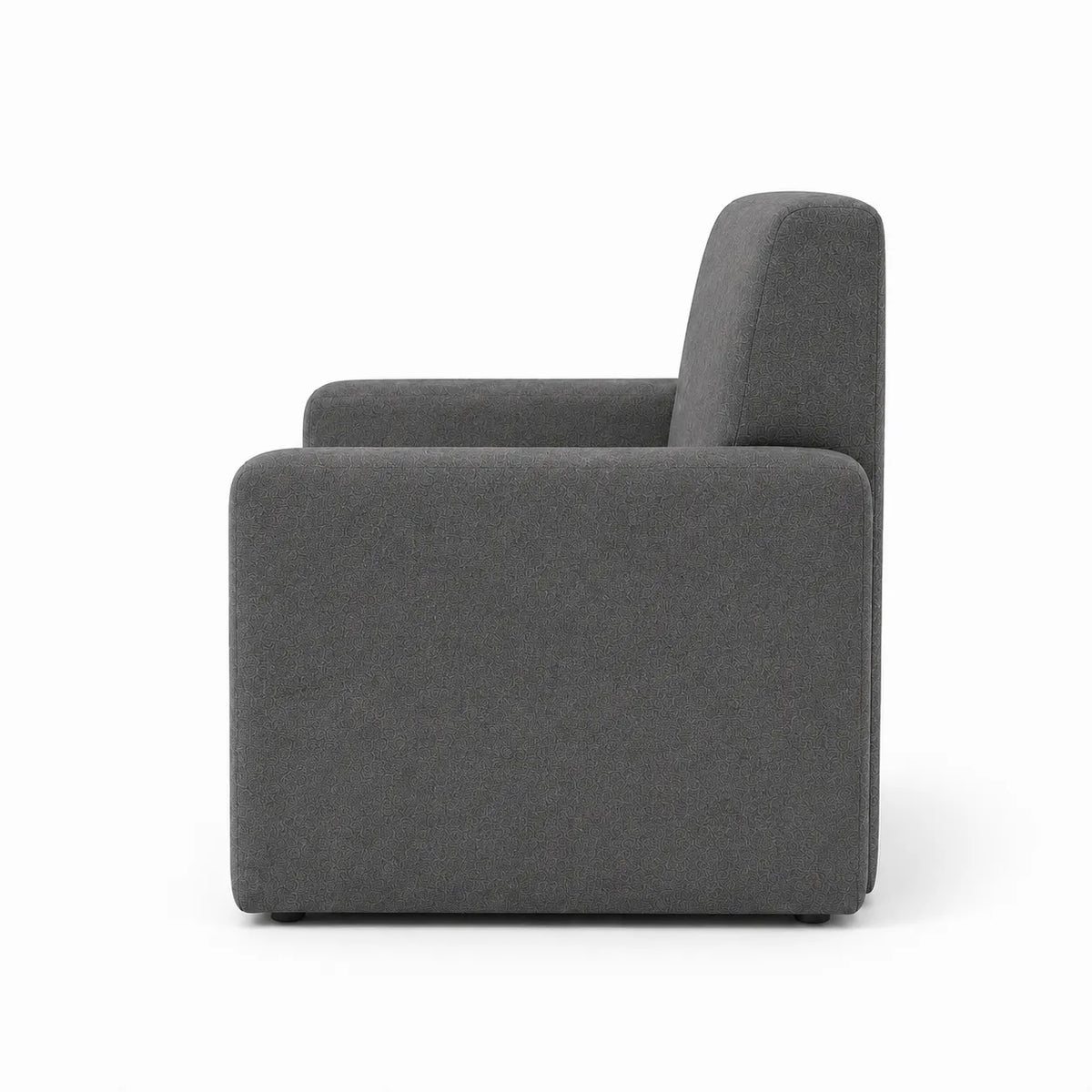 Divanetto salvaspazio 2 posti da 120 cm in tessuto. Disponibile beige, grigio chiaro e grigio scuro.