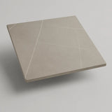 Piano in ceramica quadrato 80x80 cm per tavoli bar e ristoranti, con possibilità di scegliere la base in varie colorazioni