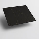 Piano in ceramica quadrato 80x80 cm per tavoli bar e ristoranti, con possibilità di scegliere la base in varie colorazioni.