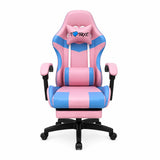 Poltrona Gaming Napoli ergonomica reclinabile con poggiapiedi estraibile