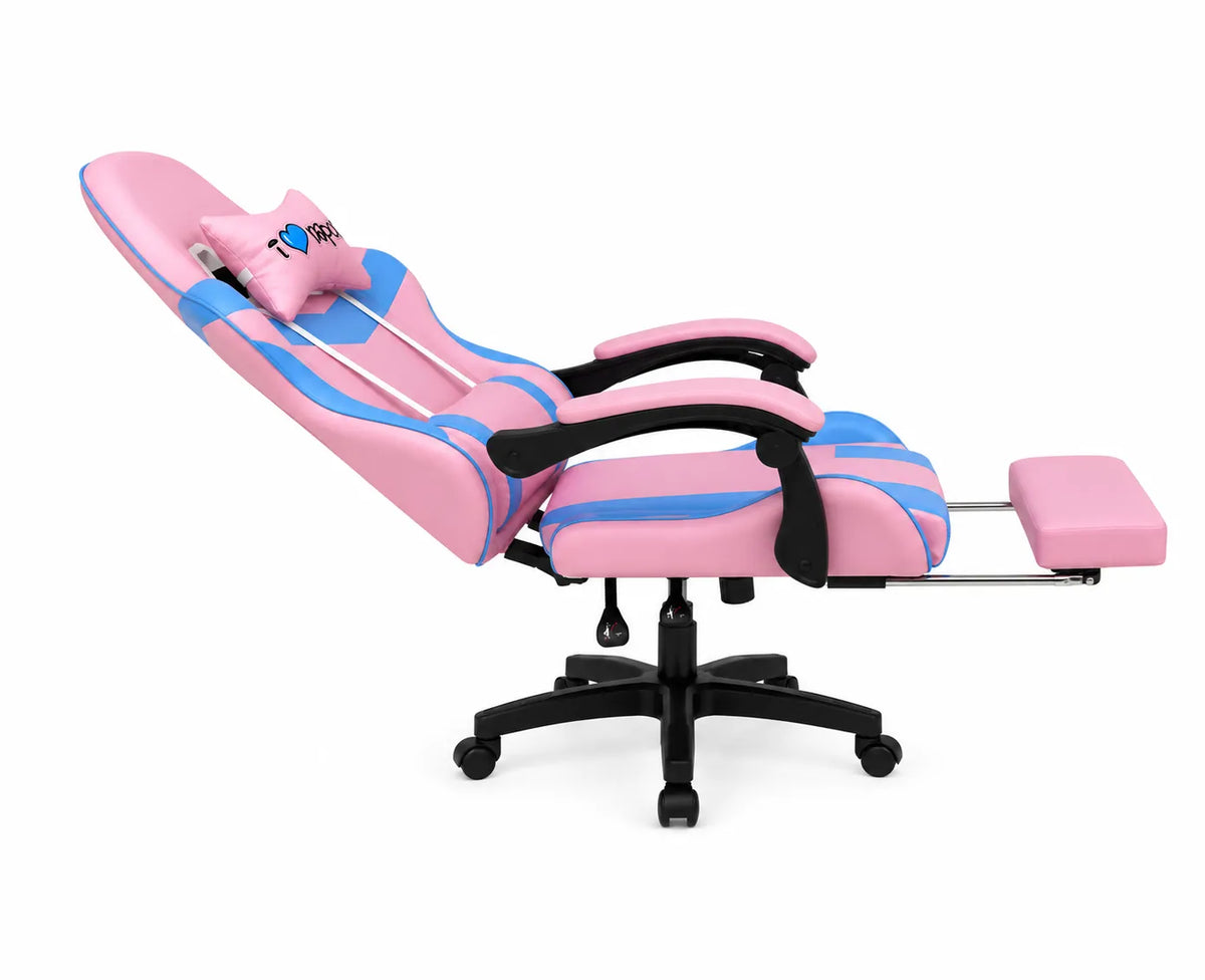 Poltrona Gaming Napoli ergonomica reclinabile con poggiapiedi estraibile