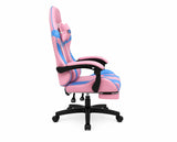 Poltrona Gaming Napoli ergonomica reclinabile con poggiapiedi estraibile
