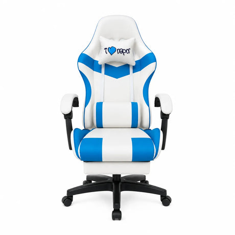 Poltrona Gaming Napoli ergonomica reclinabile con poggiapiedi estraibile