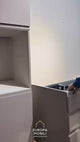 Luna 360 cm Kitchen with Groove Handle and Top Wall Units – Appliances Included