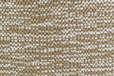 Sedia Camilla in tessuto e velluto beige con base in metallo nero, venduta in set da 2 sedie.